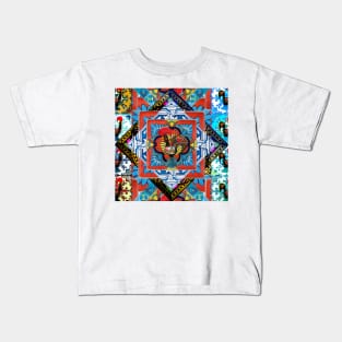 Portuguese folk art Kids T-Shirt